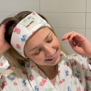 New Djerf Avenue Terry Headband Summer Berries